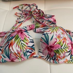 Aerie Tropical Push-Up Bikini Top